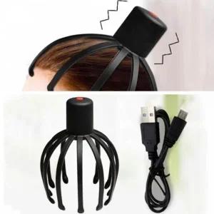 두피 마사지기 머리 음파 진동 안마기 전동 지압기