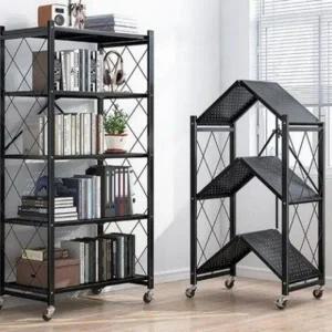 원터치 철제 접이식 폴딩 이동 선반 수납장다용도선반