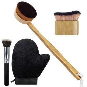 로션 세트 등용 포함되어 셀프 미트 브러시 브러시에는 태닝 바디 태너 메이크업 페이스 가부키 어플리케이터 태닝용 브러시가 브러시 태너용