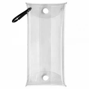 PVC 투명 카라비너 가방 10x20