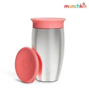 스엔코샵 아이 물 컵 유아식기 텀블러 대용량컵 핑크