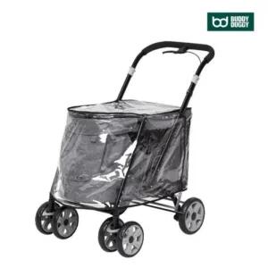 스엔코샵 반려견유모차 레인커버 외출용품 라이더콜리