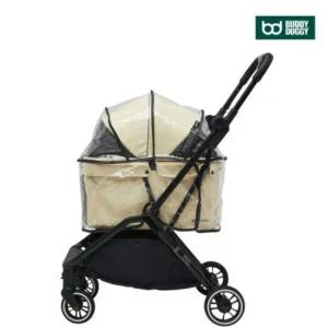 스엔코샵 반려견유모차 레인커버 외출용품 라이더프리