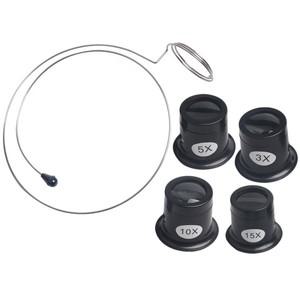 시계 확대경 아이 클립 유형 수리 도구, 주얼리 루페 닫기 작업용 스위트 안경