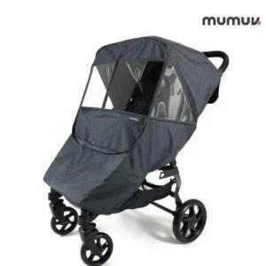 스엔코샵 유모차 커버 쌍둥이 방풍커버 겨울 무무브