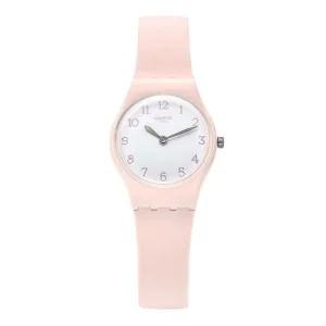 [럭스덕T]  TIME TO SWATCH PINKBELLE 여성 우레탄시계 LP150