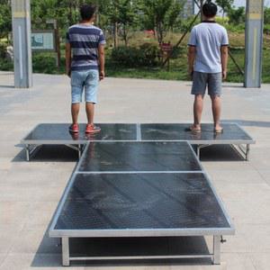 임시 단상 조립식 스테이지 간이무대 100x100cm 상품 고정 파티 공연 스테이지스텝