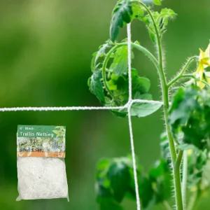 농사용 원예용 그물망 고추 호박 3.2 x 10m끈 빵끈 포장타이 케이블 용끈 식물지지대 나무지 집게 비닐 오