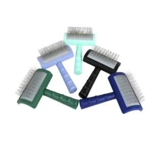 강아지 죽은털 제거 슬리커 브러쉬 빗 (소 색상랜덤)고양이 롱핀 비숑 리트리버 진돗개 죽은 엉킨