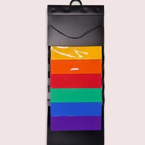 벽걸이 서류 바인더 북색파일 다명화 지류함 보관 서류함 서류철 정리 문서 클리어화