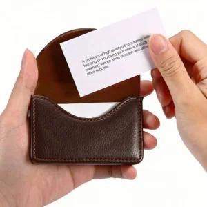클래식한 명함케이스 자석 지갑카드보관함 홀더 명함집 명함첩 명함대 명함철 명함함 명함북 포켓