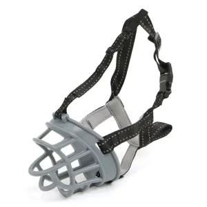 펫티켓 강아지 입마개 5호 그레이개 훈련 훈련용 애견외출 외출용 짖음방지 짖음