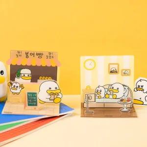 곽철이 아크릴 스탠드이용품 피규어 규어 이어 소형어 이스텐