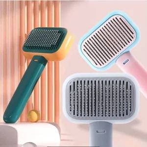 강아지 고양이 빗 애견 반려묘 겸용 원터치 브러쉬털정리 관리 죽은 죽은제거 펫러쉬 털빗