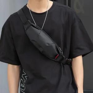 키밍 미니힙색 러닝백 허리가방 벨트 아웃도어 운동런닝 힙색 방수 등산용백 웨이스트백 크로스 여행 남자