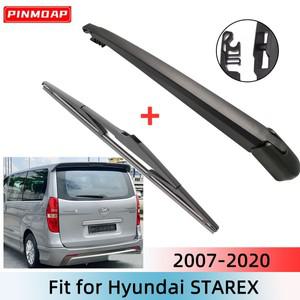 현대 호환 STAREX 2007-2020 앞 유리 윈드 스크린 뒷 창 용 1/2PCS 후방 와이퍼 블레이드 암 키트