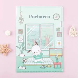 산리오 포차코 ROOM L홀더-10EA보드 클립 초등학생준비물 학용품 캐릭터 문구 팬시