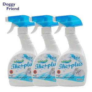 더플러스 강아지탈취제 베이비파우더 500ml x3동물냄새제거 배변 펫제거 개제거 오줌 애견 고양이 애완 반