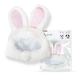 강아지 생일 파티 토끼 모자산책용 산책용 애견 반려견 패션 애완견