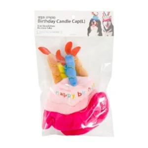 강아지 생일 파티 생일초 모자 대산책용 산책용 애견 반려견 패션 초모자 애완견