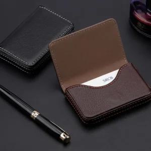 심플 스티치 자석 명함지갑카드보관함 홀더 명함집 명함첩 명함대 명함철 명함함 케이스 명함북 포켓