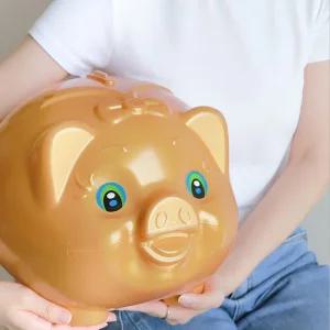 판촉홍보 행운소품 선물 복돼지 동전저금통재물 귀여 큰통 대형 어린이 황금 팬시 저축습관 잔돈 큰사이즈