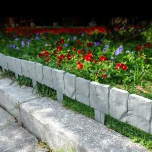 10개세트 꽂는 화단 펜스 휀스 울타리 정원 텃밭 경계 선 구분 테두리 꾸미기 분리대꾸미기 가꾸기 마당 공