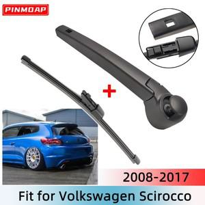 Volkswagen Scirocco 2008-2017 앞 유리 윈드 스크린 뒷 창 용 1/2PCS 후방 와이퍼 블레이드 암 키트