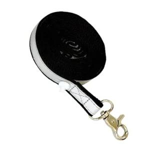 강아지 야간 반사 리드줄 블랙 1.8m 1P 리쉬 산책애견 편리한 튼튼한 견튼튼한 용품 반려견가죽 반려견 리