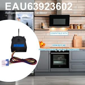 EAU63923602 냉장고 콘덴서 팬 모터 냉각 어셈블리 ODM-001F-4B DC 12V 1A