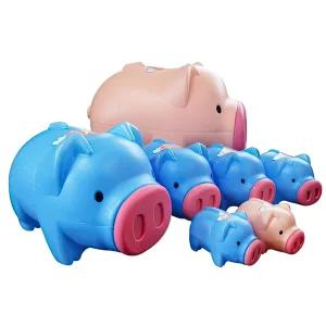 복돼지 저금통 돈통 동전 보관 금고 왕대 선물용 팬시 저축 용돈 장식용 집들이