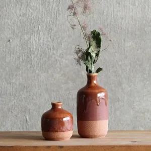 (HUNT9) 헌트나인 브론 레디쉬 빈 화병인테리어꽃 소품 장식 디자인 테이블 도기 꽃화