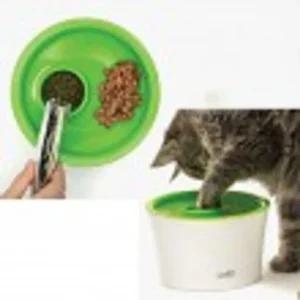 하겐43741- 고양이 센시스 2.0 멀티 피더식기 급식기 밥그릇 애묘 애용 반려 과식방지 먹이 용식기 애완동