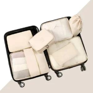 파우치 여행용 세트 세면도구 의류 8종 메쉬치신발파 속옷가방 속옷치 세면도구치 케리어정리 케이블치 화