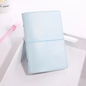 마시멜로 파스텔 6공 다이어리SET(A6) - 스카이선물용 문구용 팬시용 2021 2021년 링다이어리 심플 학생