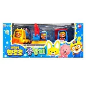 뽀로로 중장비 3종 세트장난감차 자동 미니카 장난감