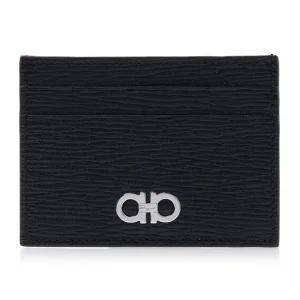 더블 간치니 카드지갑 66 A387 NERO PEBBLE 0704957