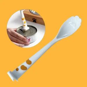 고양이 캔오프너 겸용 스푼 TANABE 통조림 따개TANABE 고양이발