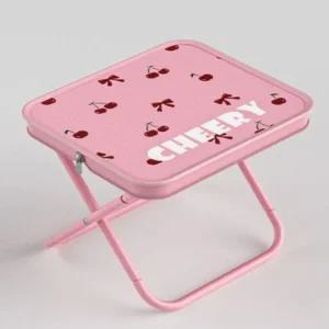 캠핑 피크닉 경량 의자 접이식 귀여운 체리 폴딩 체어 야외 휴대용 나들이