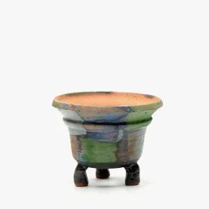 수제 다육이 화분 SP404 퀼트 표준 16x13cm인테리어용 도자기 미니 도자기이 옹기 집들이 이용 디자인