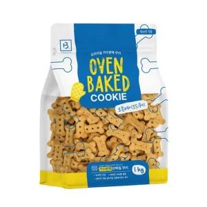 브리더랩 오븐베이크드쿠키1kg애견스낵 강아지과자 단백질 베이크 간식