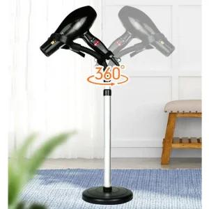 손대지 않고 간편 360도 고정식 헤어 드라이기 거치대 반려동물목욕 견털말리 라이 홀더 자바라 스텐형