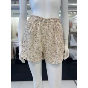 [갤러리아] 바바라 번아웃 플라워프린트 3부 하프슬립 AHS4613H-BG