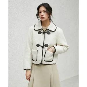 [갤러리아] LAP 뽀글이 숏더플코트(퀼팅안감) AR4MZA62