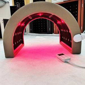 온열돔 터널형 돔사우나 모델 부스 제품 캐빈 사우나 건식 흰색 화이트 배찜질기