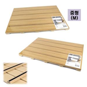 단단한 플라스틱 나무무늬 현관발판 화장실 바닥깔판