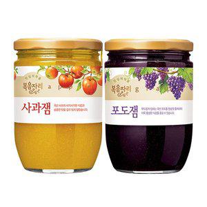 복음자리 사과잼 620g +포도잼 620g