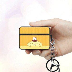 쿠로미 카라비너 열쇠 고리 키링 산리오 캐릭터즈 빼꿈 에어팟프로2 케이스 아머케이스 tr