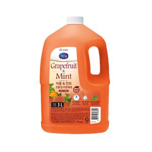 무궁화 키친솝 자몽앤민트 친환경 주방세제 3L x 1개