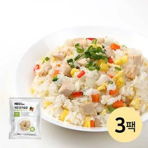 [허닭] 닭가슴살 야채 곤약볶음밥 3팩